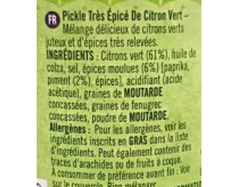 MELANGE DE CITRON FORT