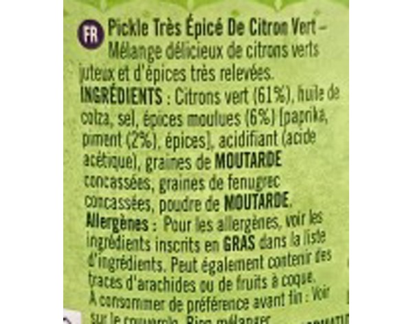 MELANGE DE CITRON FORT
