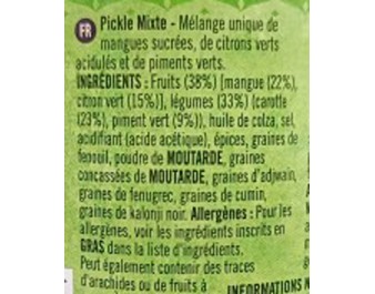 MELANGE DE LEGUMES MIXTE FORT