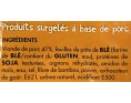 BOUCHEE AU PORC 20 P. ****