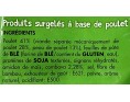 BOUCHEE AU POULET ET COMBAVA 20 P. ****