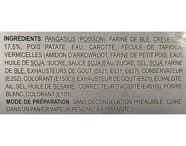 BOUCHEE AUX CREVETTES 20 P. ****