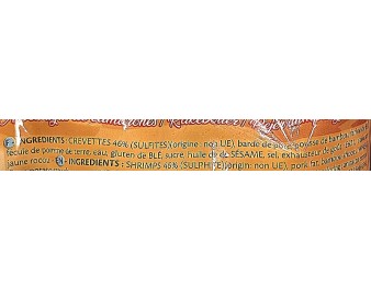 BOUCHEE AUX CREVETTES 50 P. ****