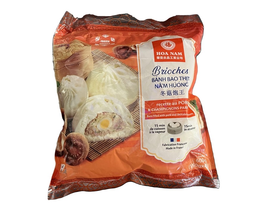 BRIOCHE A LA VIANDE DE PORC ET CHAMPIGNON PARFUME 4 P. ****