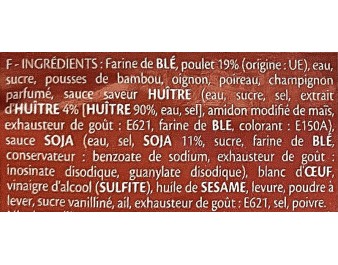 BRIOCHE A LA VIANDE DE POULET ET CHAMPIGNON PARFUME 4 P. ****