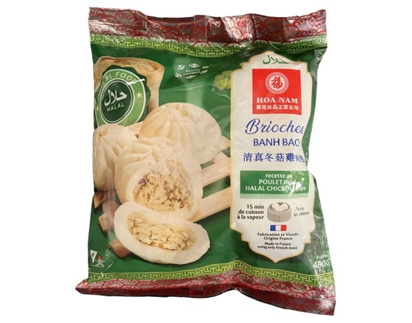 BRIOCHE A LA VIANDE DE POULET ET CHAMPIGNON PARFUME HALAL 4 P. ****