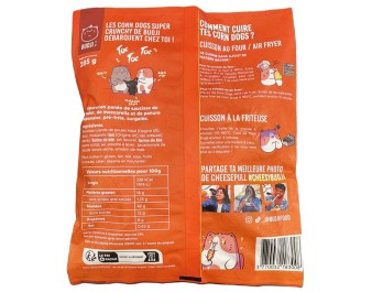 CORN DOGS SAUCISSE VOLAILLE MOZZARELLA ORIGINAL HALAL 3 P. ****