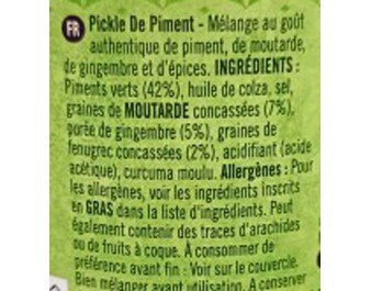 MELANGE DE PIMENT FORT