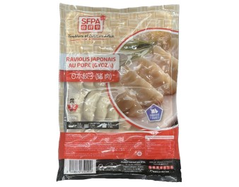 RAVIOLIS AU PORC ET LEGUMES GYOZA 32 P. ****