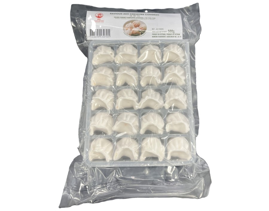RAVIOLIS AUX CREVETTES 20 P. (HA CAO TOM) ****