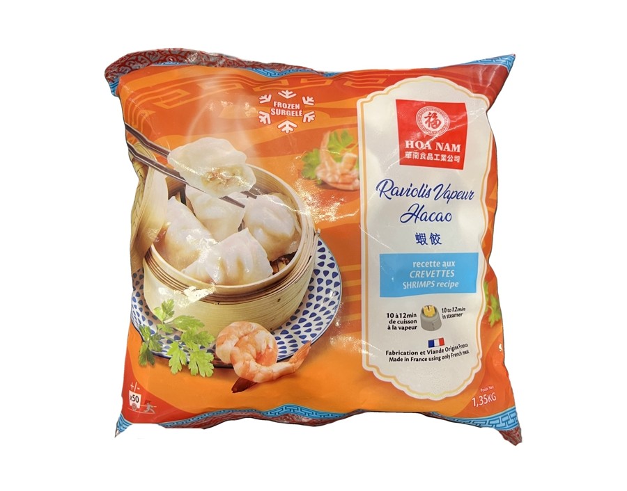 RAVIOLIS AUX CREVETTES 50 P. ****