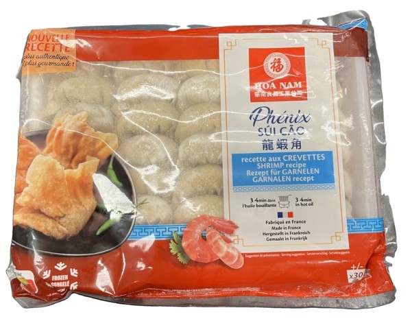 RAVIOLIS CHINOIS AUX CREVETTES 30 P. (SIU KAO) ****