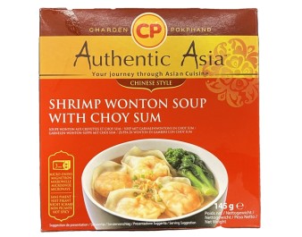 SOUPE RAVIOLIS AUX CREVETTES ****