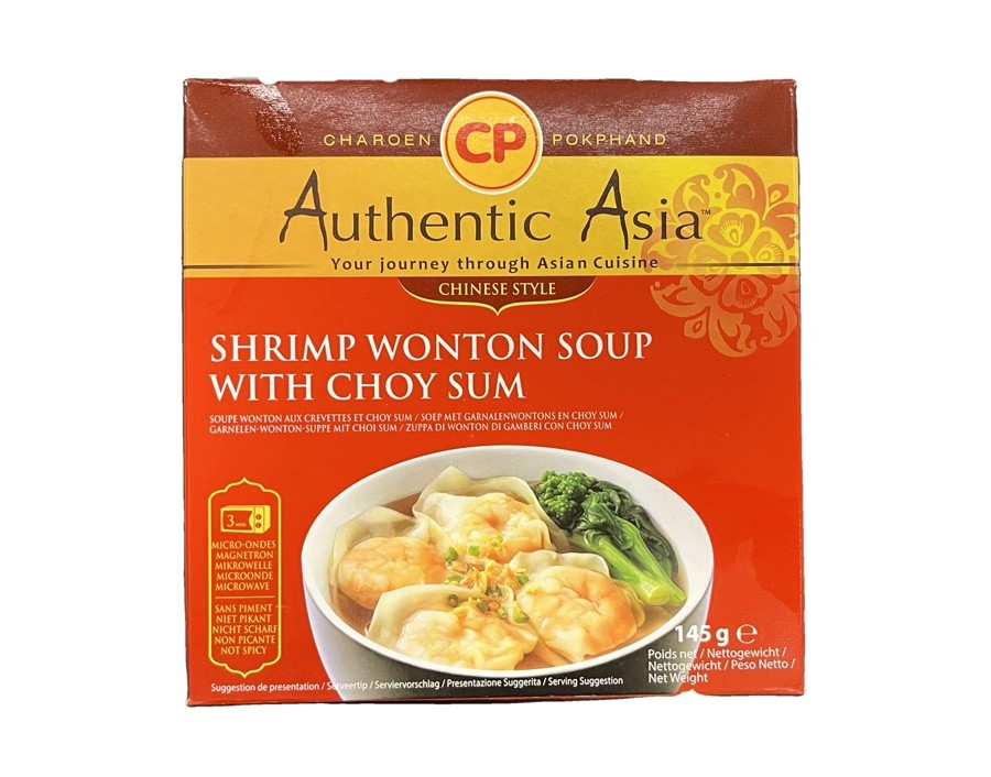 SOUPE RAVIOLIS AUX CREVETTES ****