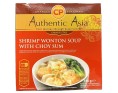 SOUPE RAVIOLIS AUX CREVETTES ****
