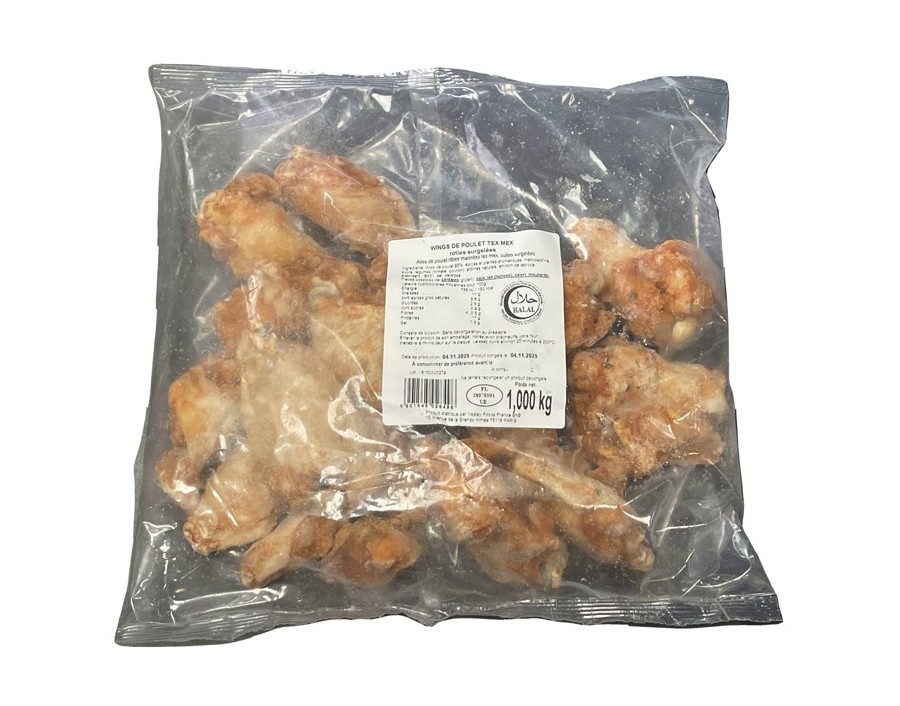 AILE DE POULET HALAL TEX MEX ****