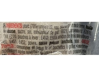 BOULETTE DE PORC ****
