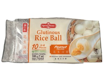 BOULETTE DE RIZ GLUANT A LA CACAHUETE 10 P. ****