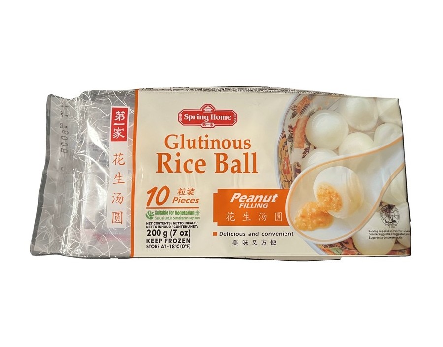 BOULETTE DE RIZ GLUANT A LA CACAHUETE 10 P. ****