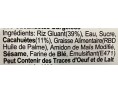 BOULETTE DE RIZ GLUANT A LA CACAHUETE 10 P. ****