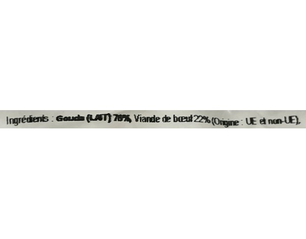 BROCHETTE DE BOEUF AU FROMAGE HALAL 50 P. ****