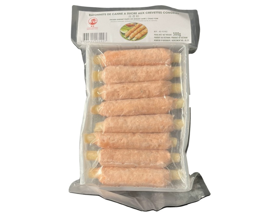 CANNE A SUCRE AUX CREVETTES 8 P. ****