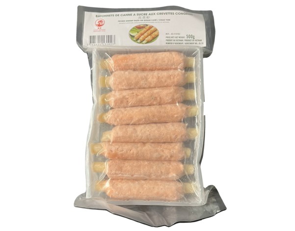 CANNE A SUCRE AUX CREVETTES 8 P. ****