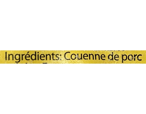 COUENNE DE PORC EN FILAMENTS ****