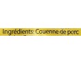 COUENNE DE PORC EN FILAMENTS ****