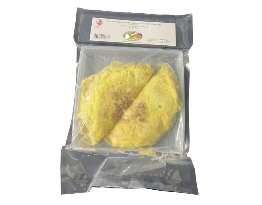 CREPE VIETNAMIENNE AUX CREVETTES 2 P. (BANH XEO) ****