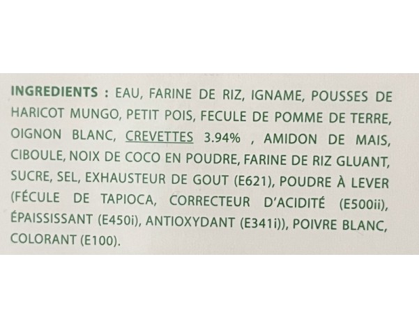 CREPE VIETNAMIENNE AUX CREVETTES 2 P. (BANH XEO) ****