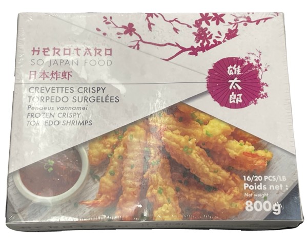CREVETTES PANEES TORPEDO 16/20  ****