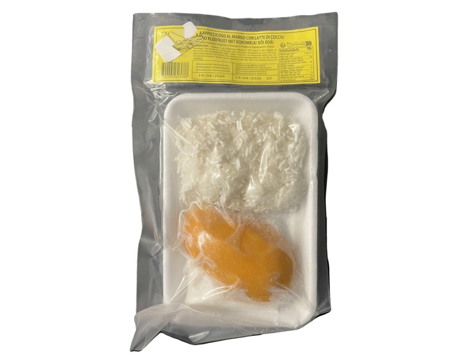 DESSERT AU RIZ GLUANT A LA MANGUE ET LAIT DE COCO ****