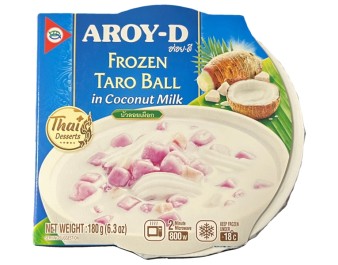 DESSERT AU TARO ET LAIT DE COCO ****