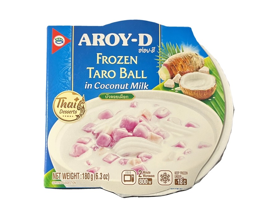 DESSERT AU TARO ET LAIT DE COCO ****