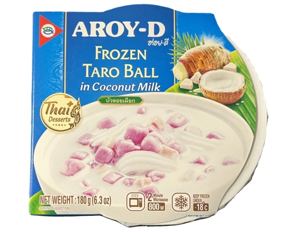 DESSERT AU TARO ET LAIT DE COCO ****