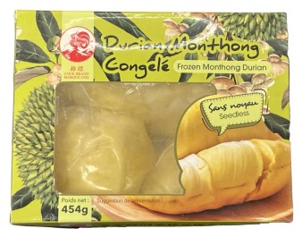 DURIAN MONTHONG EN MORCEAUX SANS NOYAU ****