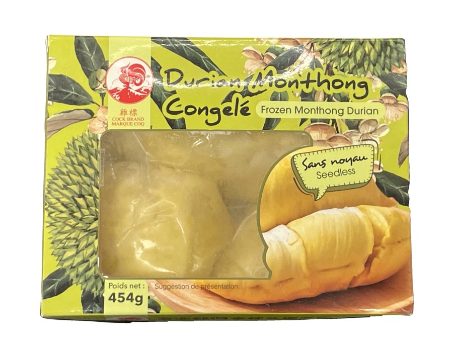 DURIAN MONTHONG EN MORCEAUX SANS NOYAU ****