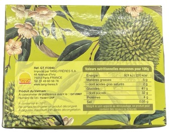 DURIAN MONTHONG EN MORCEAUX SANS NOYAU ****