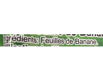 FEUILLE DE BANANE ****