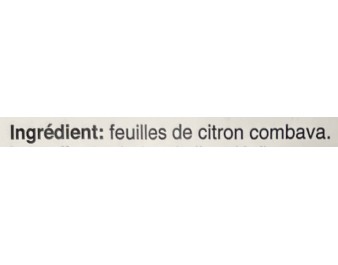 FEUILLE DE CITRON ****