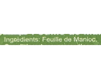 FEUILLE DE MANIOC SAKA-SAKA ****