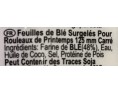 GALETTE DE BLE 125 X 125 MM 50 P. ****
