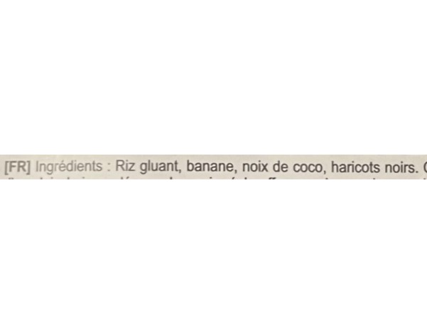 GATEAU AU RIZ GLUANT COCO BANANE ****