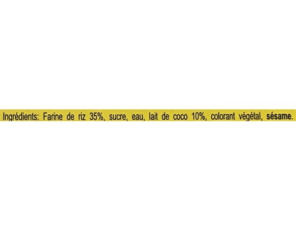 GATEAU DE RIZ GLUANT AU LAIT DE NOIX DE COCO 10 P. ****