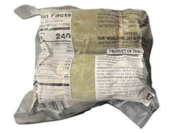 GATEAU DE RIZ GLUANT ET BANANE 4 P. ****