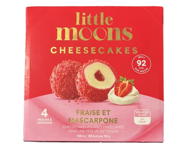 GLACE MOCHI FRAISE ET MASCARPONE 4 P. ****
