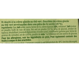 GLACE MOCHI THE VERT 6 P. ****