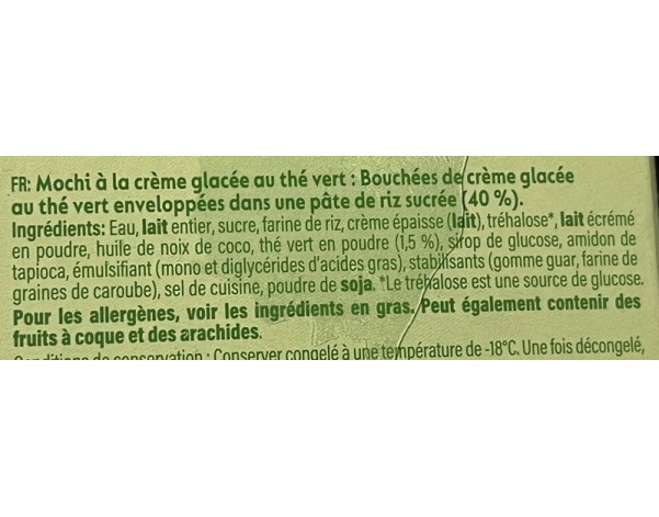 GLACE MOCHI THE VERT 6 P. ****