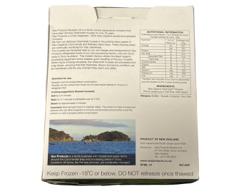 MOULE VERTE DEMI COQUILLE 30/45 ****